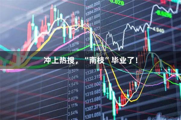 冲上热搜，“南枝”毕业了！